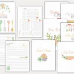 001 Free Printable Recipe Templates Template ~ Ulyssesroom   Free Printable Recipe Binder Templates