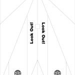 001 Printable Paper Airplane Template Ideas ~ Ulyssesroom   Free Printable Airplane Template