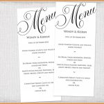 004 Dinner Party Menu Templates Template Ideas Elegant Leaflet   Free Printable Dinner Party Menu Template