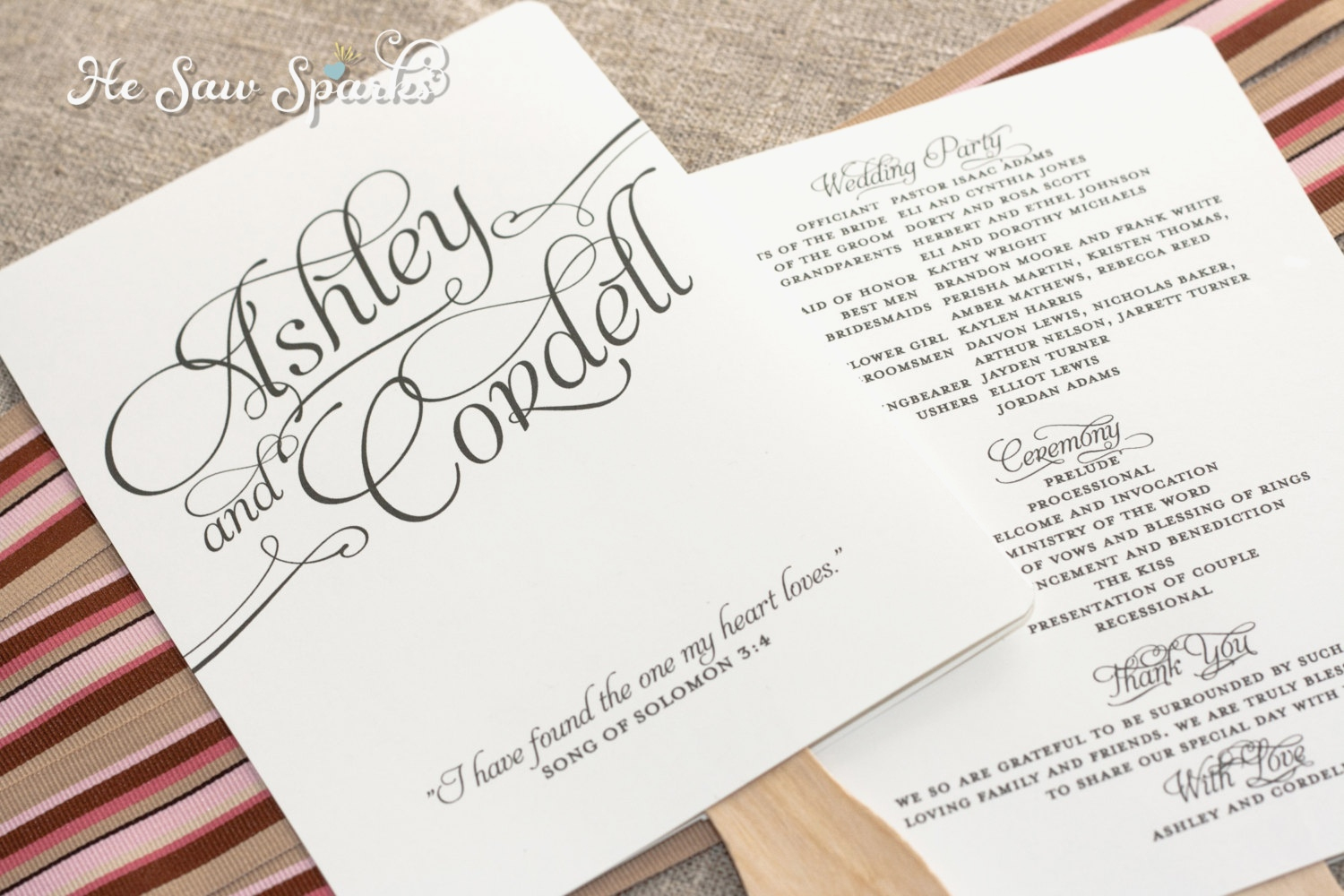 006 Free Wedding Program Fan Templates Template Ideas ~ Ulyssesroom - Free Printable Fan Wedding Programs