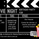 007 Movie Ticket Invitation Template Free ~ Ulyssesroom   Free Printable Movie Themed Invitations