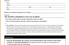 Free Printable Eviction Notice Ohio