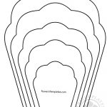 018 Paper Flower Templates Free Template Ideas Rose ~ Ulyssesroom   Free Printable Paper Flower Templates