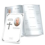 021 Free Printable Funeral Program Template Ideas Programs Templates   Free Printable Funeral Program Template