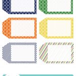 022 Printable Gift Tags Templates Birthday Tag Template ~ Ulyssesroom   Free Printable Blank Gift Tags
