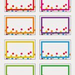 023 Printable Name Tags Free Badge Template ~ Ulyssesroom   Free Printable Name Tags For Preschoolers