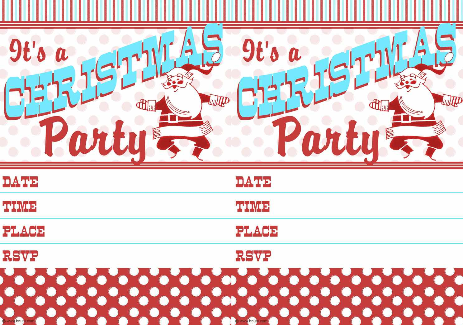 10 Free Christmas Party Invitations That You Can Print - Play Date Invitations Free Printable