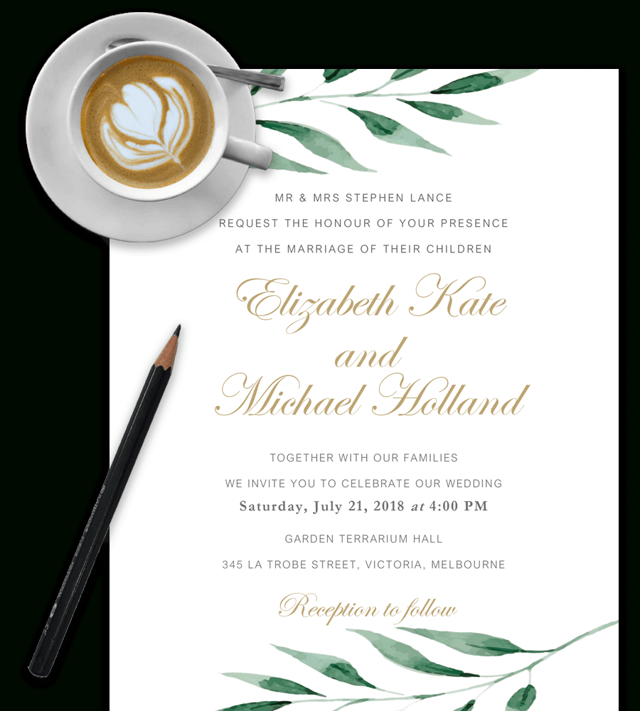 100% Free Wedding Invitation Templates In Word [Download &amp;amp; Customize] - Free Printable Wedding Invitation Templates For Microsoft Word