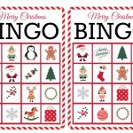 11 Free, Printable Christmas Bingo Games For The Family   Christmas Bingo Game Printable Free
