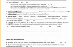 12+ Free Printable Last Will And Testament Blank Forms | Fax Coversheet - Free Printable Will Papers