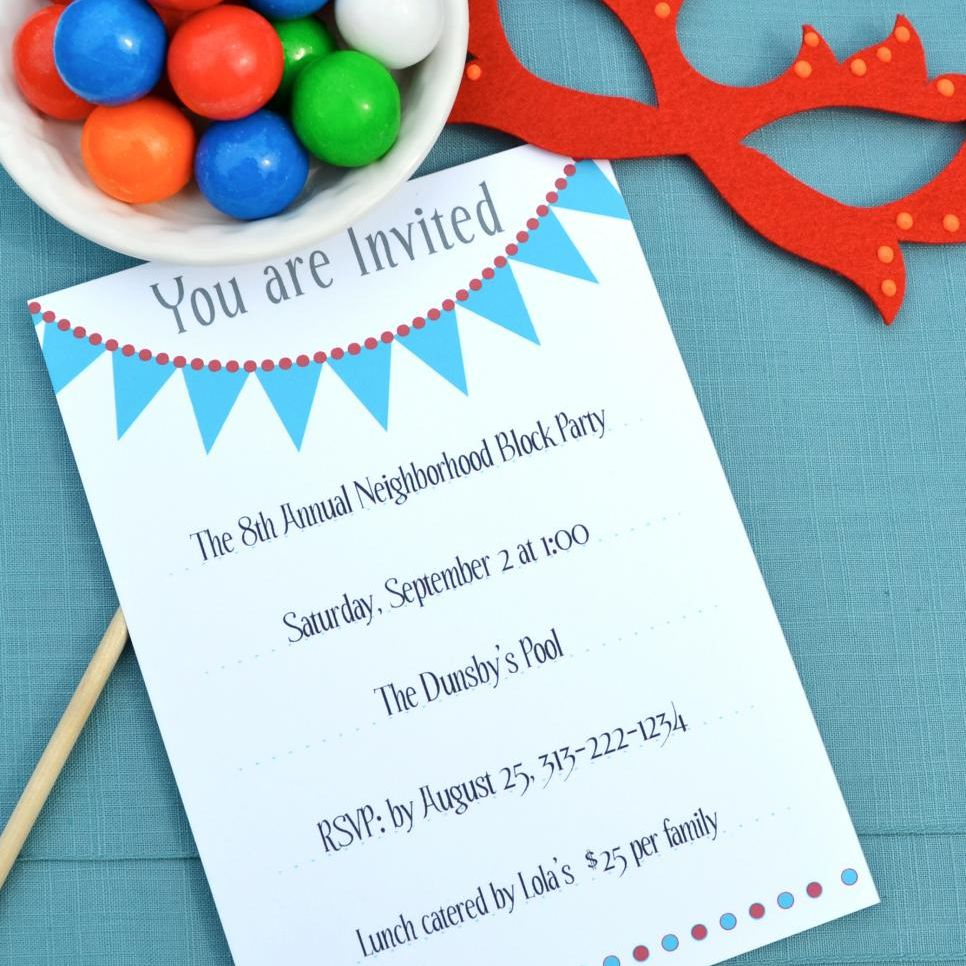 17 Free, Printable Birthday Invitations - Free Printable Birthday Invitations For Him