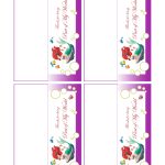 2 Mermaid Free Printable Party Favor Tags   Party Favor Tags Free Printable