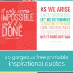 20 Gorgeous Printable Quotes | Free Inspirational Quote Prints   Free Printable Quotes For Office
