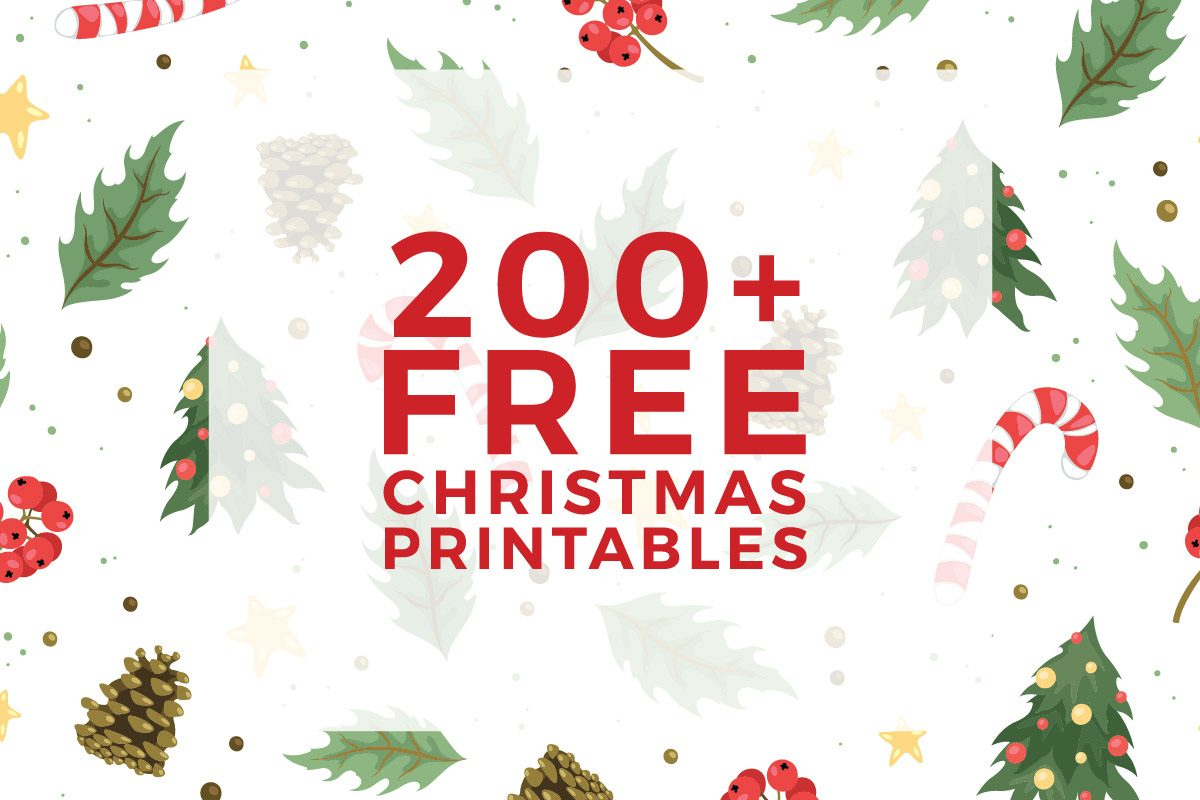 225+ Free Christmas Printables You Need To Decorate &amp;amp; Delight Your - Free Printable Christmas Art