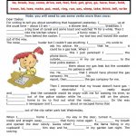 2421 Free Esl Past Simple Tense Worksheets   Free Printable Past Tense Verbs Worksheets