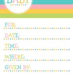 25 Adorable Free Printable Baby Shower Invitations   Free Printable Blank Baby Shower Invitations