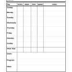 29 Images Of Dog Walking Schedule Template | Bfegy   Free Printable Walking Log