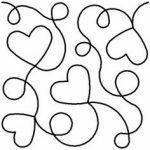 29 Images Of Free Printable Pantograph Quilting | Cahust Intended   Free Printable Pantograph Patterns