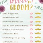 3 Bridal Shower Games + Free Printables | Kate Aspen Blog   Free Printable Bridal Shower Games