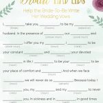3 Bridal Shower Games + Free Printables | Kate Aspen Blog   Free Printable Bridal Shower Games