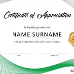 30 Free Certificate Of Appreciation Templates And Letters   Free Printable Volunteer Certificates Of Appreciation