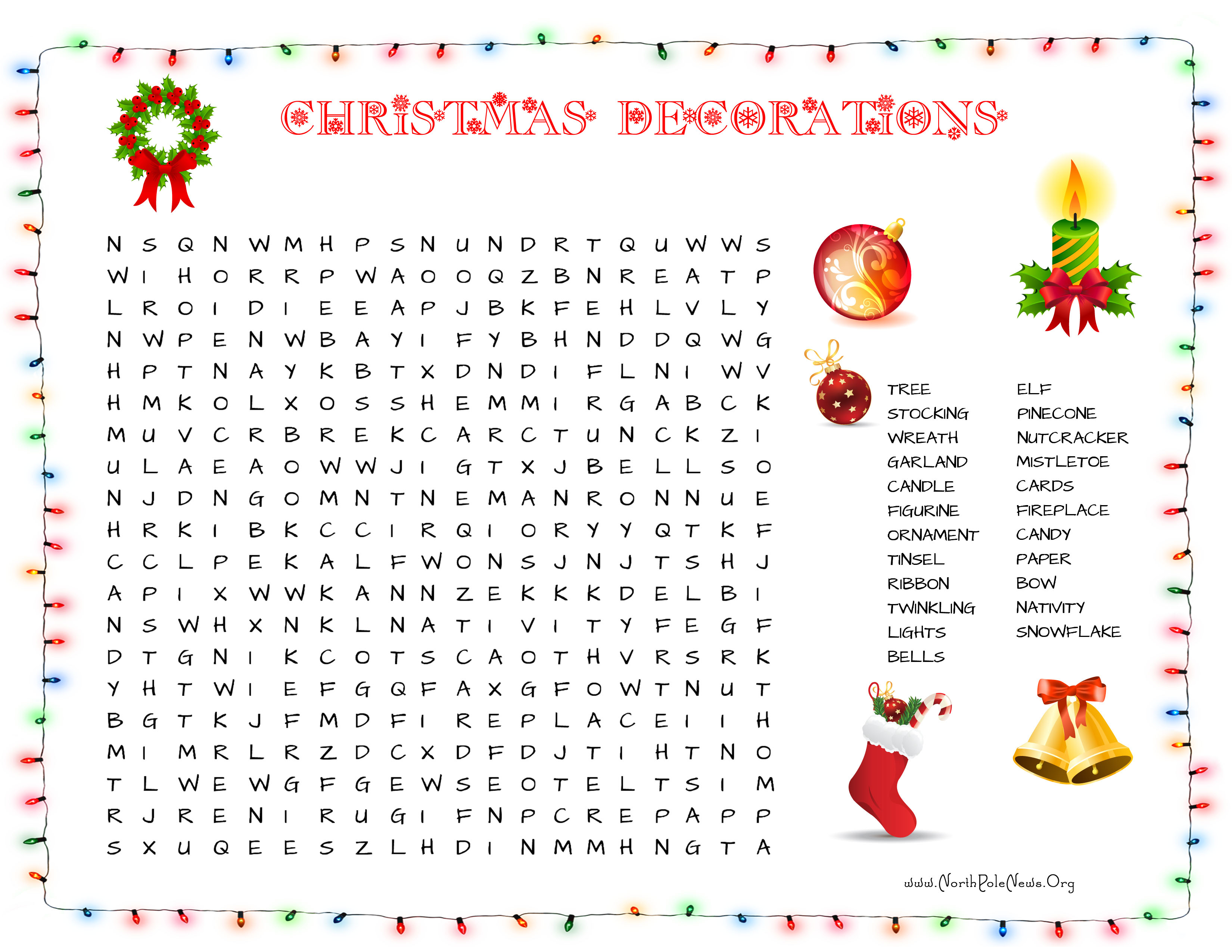 31 Free Christmas Word Search Puzzles For Kids - Free Printable Christmas Word Search