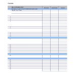 32 Free Bill Pay Checklists & Bill Calendars (Pdf, Word & Excel)   Free Printable Bill Pay Checklist
