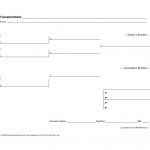 34 Blank Tournament Bracket Templates (&100% Free)   Template Lab   Free Printable Brackets