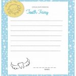 37 Tooth Fairy Certificates & Letter Templates   Printable Templates   Tooth Fairy Stationery Free Printable