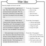 3Rd Grade Reading Comprehension Worksheets Free Printable Intended   Third Grade Reading Worksheets Free Printable