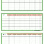 4 Week To Do Chore Chart Checklists | Free Printable Downloads From   Free Printable Charts And Lists