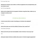 40 Challenging Christmas Trivia Questions – How Many Can You Answer?   Free Christmas Picture Quiz Questions And Answers Printable