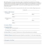 40 Hold Harmless Agreement Templates (Free) Template Lab Free   Free Printable Construction Contracts
