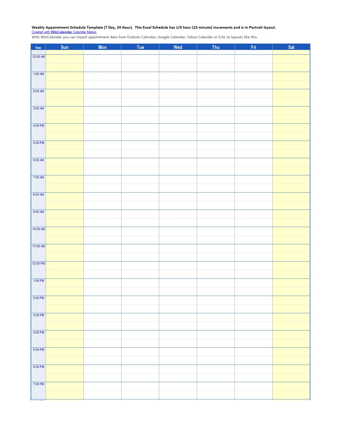 45 Printable Appointment Schedule Templates [&amp;amp; Appointment Calendars] - Appointment Book Template Free Printable