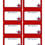 47 Free Name Tag + Badge Templates ᐅ Template Lab   Free Printable Name Tags For Students