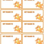 47 Free Name Tag + Badge Templates   Template Lab   Free Customized Name Tags Printable