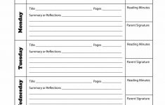 47 Printable Reading Log Templates For Kids, Middle School &amp; Adults - Free Printable Reading Logs For Children