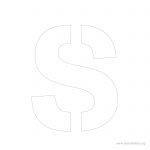 5 Inch Stencil Letters | Stencil Letters Org   Free Printable 12 Inch Letter Stencils