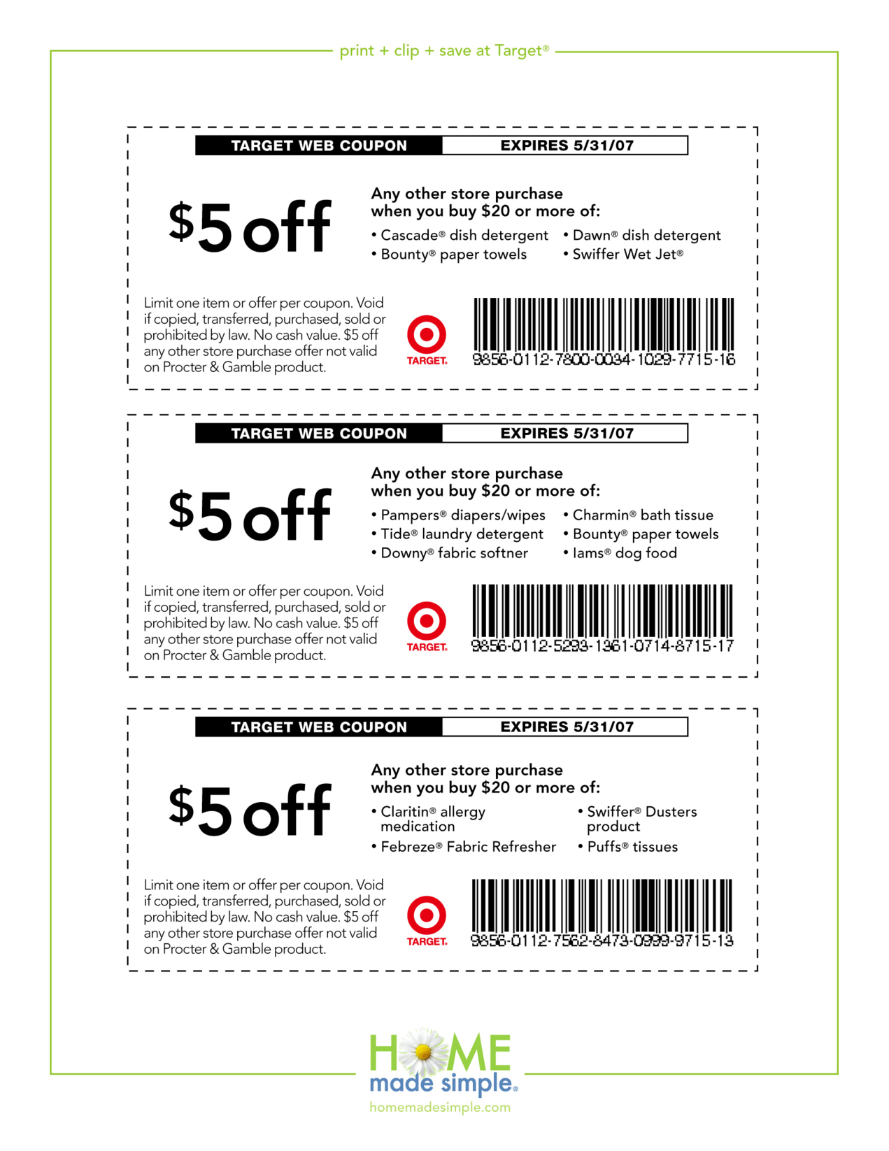 5-Off-Free-Printable-Coupons-Target - Free Printable Coupons 2017