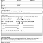 50 Free Employment / Job Application Form Templates [Printable   Application For Employment Form Free Printable