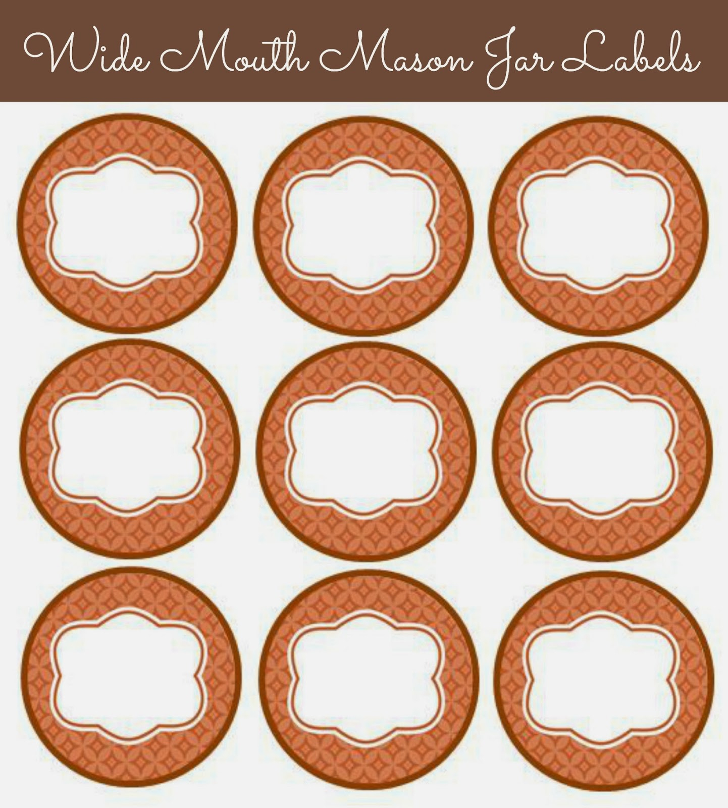 56 Cute Mason Jar Labels | Kittybabylove - Free Printable Jar Label Templates