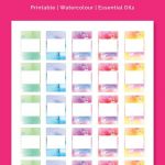 5Ml Rollerball Labels Blank | Printable 10Ml Essential Oil Labels   Free Printable Roller Bottle Labels