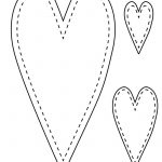 6 Free Printable Heart Templates | Printables | Pinterest | Heart   Free Printable Heart Templates