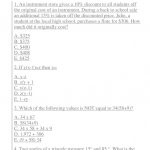 7 Best Images Of 100 Printable Math Test Questions 100, Teas With   Free Printable Teas Study Guide