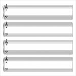 7+ Printable Staff Paper Samples | Sample Templates Intended For   Free Printable Staff Paper