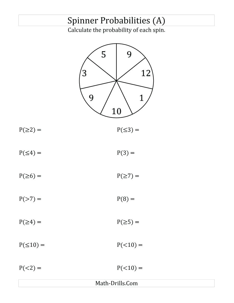 7Th Grade Probability Math 7 Grade Our Probability Unit Worksheets - Free Printable Probability Worksheets 4Th Grade