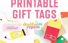 Free Printable Birthday Tags