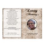 8 Free Funeral Program Template Microsoft Word  Programs Sample   Free Printable Funeral Programs