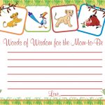 9 Free Lion King Baby Shower Invitations | Kittybabylove   Free Printable Lion King Baby Shower Invitations