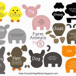A Little Bit Of Everything : Free Printable Farm Animal Template   Free Printable Farm Animal Pictures